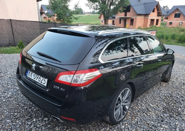 Peugeot 508 cena 35900 przebieg: 250000, rok produkcji 2011 z Pabianice małe 46